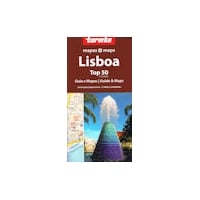 Lisbon Top 50 City Guide & Leisure Series Map