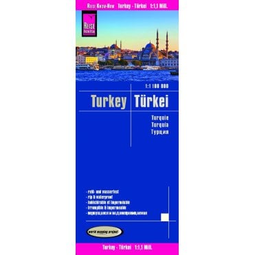 Turkey Map - Reise Know-How