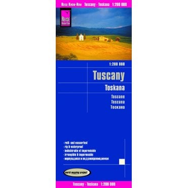 Tuscany Map - Reise Know-How