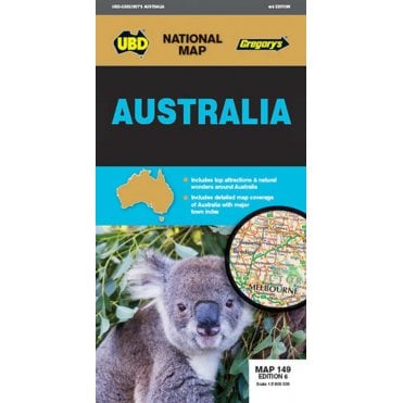 Australia Map 149