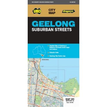 Geelong Suburban Streets Map 385