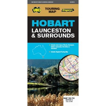Hobart & South East Tasmania Touring Map 780/781