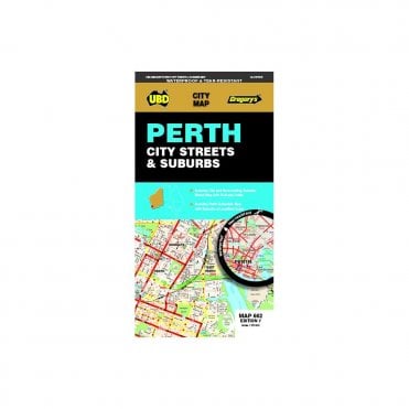 Perth City Streets & Suburbs Map 662