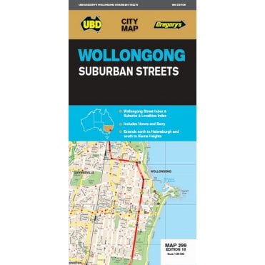 Wollongong Suburban Streets - map 299