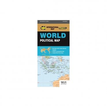 World Political Pacific centered - map 160