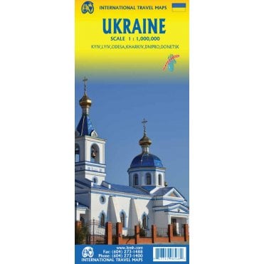 Ukraine & Moldova Travel Map