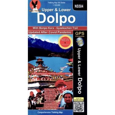 Upper & Lower Dolpo, The Land of Bon. | Nepa Map NS504