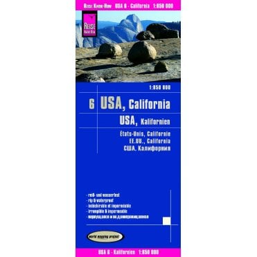 USA 06, California Map - Reise Know-How