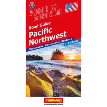 Pacific Northwest road Guide - map USA/1