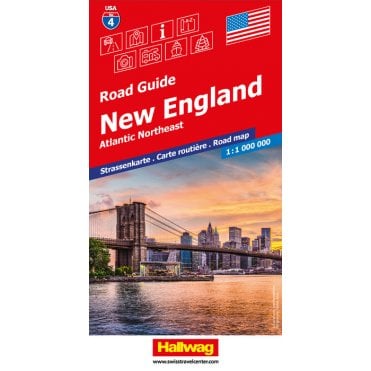 New England road Guide - map USA/4