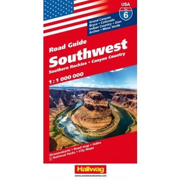 Southwest road Guide - map USA/6