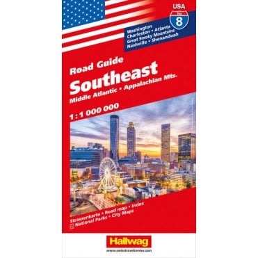 Southeast road Guide - map USA/8
