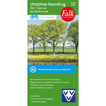 Utrechtse Heuvelrug (Netherlands) - Falk 1:60k Cycling Map 12