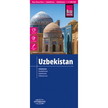 Uzbekistan Map - Reise Know-How
