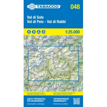 Val di Peio / Val di Rabbi / Val di Sole | Tabacco, map 048