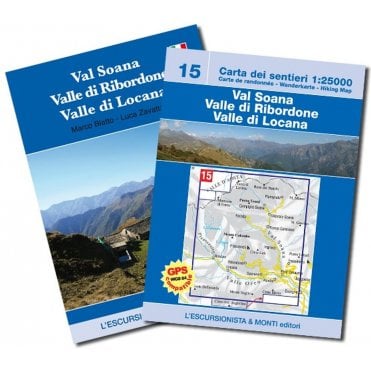 Val Soana, Valle di Ribordone, Valle di Locana: Hiking Map 1