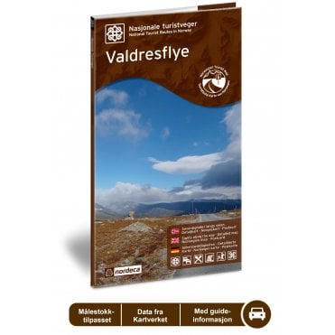 Valdresflye National Tourist Route Map 20006