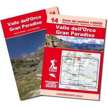 Valle dell'Orco Gran Paradiso: Hiking Map 14 - L'Escursionis