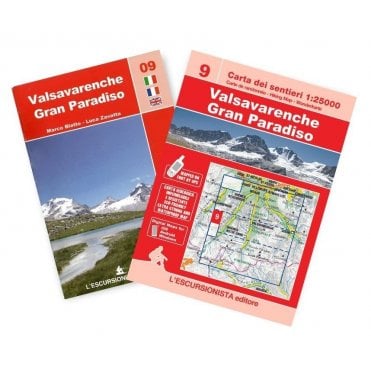 Valsavarenche, Gran Paradiso: Hiking Map 09 - L'Escursionista Editore