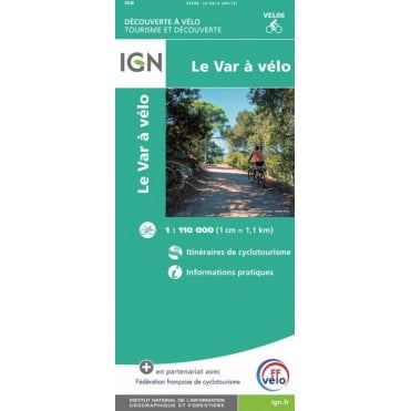 Var by bike - IGN map VEL06