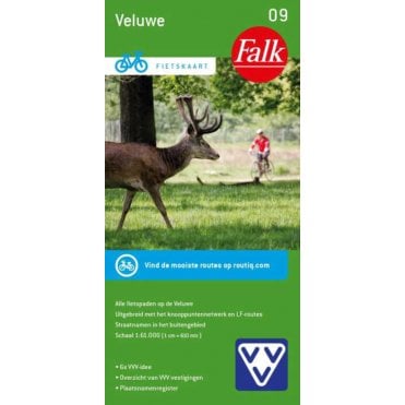 Veluwe (Netherlands) - Falk 1:50k Cycling Map 09