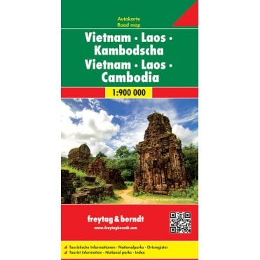 Vietnam Laos & Cambodia Road Map