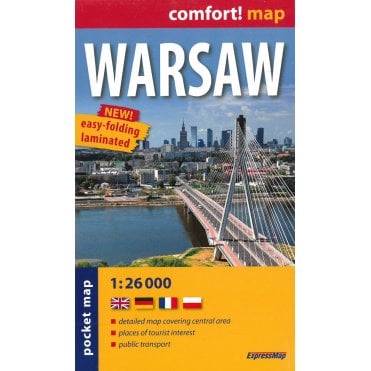 Warsaw Pocket Comfort! Map