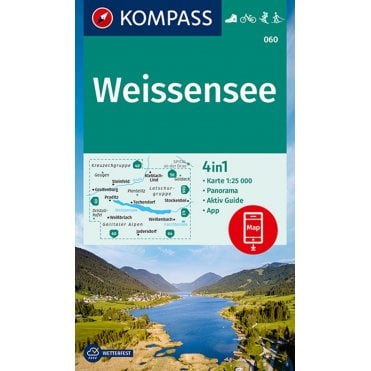 Weissensee | Kompass hiking map 060