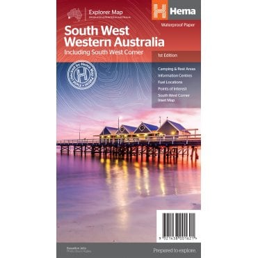 Western Australia South West Map