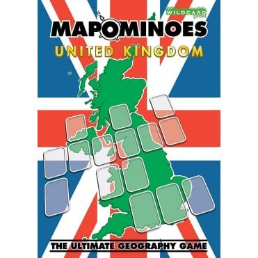 Mapominoes United Kingdom - The Ultimate Geography Game