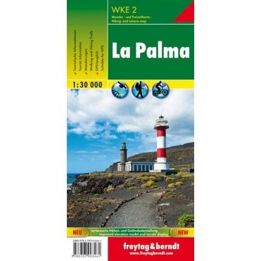 WKE02: La Palma Walking Map