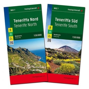 WKE7: Tenerife North + South hiking map