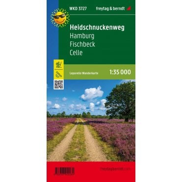 WKD 3727: Heidschnuckenweg, Hamburg, Fischbeck Hiking Map