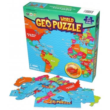 World Jigsaw GeoPuzzle
