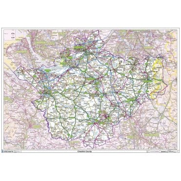 Cheshire County Map