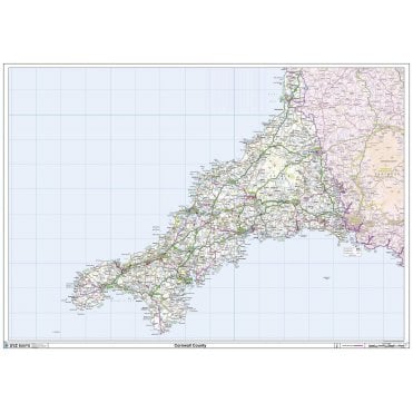 Cornwall County Map