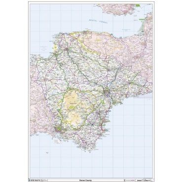 Devon County Map