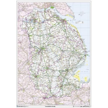 Lincolnshire County Map