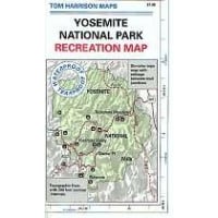 Yosemite National Park Recreational Map