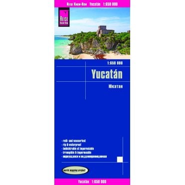 Yucatán Map - Reise Know-How
