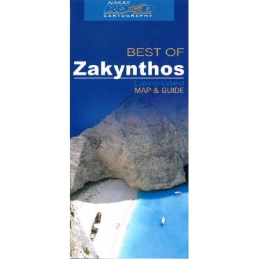 Zakynthos (Greece) 'best of' tourist map with information guide