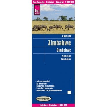 Zimbabwe Map - Reise Know-How