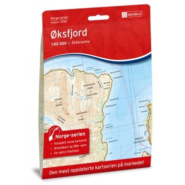10161: Oksfjord Norge-serien 1:50 000